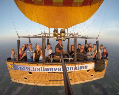 Ballonvaart vanaf Deventer naar Marle